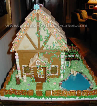 House Birthday Cake Decorating Ideas