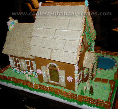 House Birthday Cake Decorating Ideas