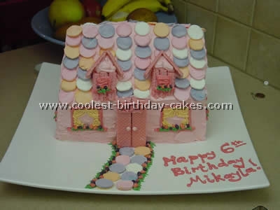 House Birthday Cake Decorating Ideas