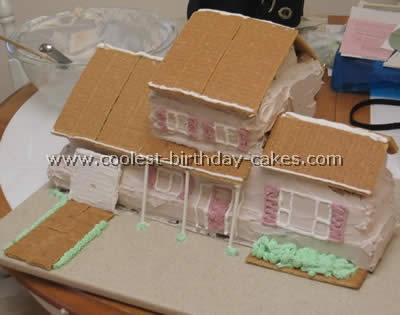 House Birthday Cake Decorating Ideas