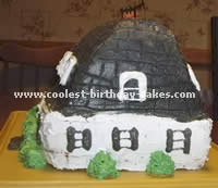 House Birthday Cake Decorating Ideas
