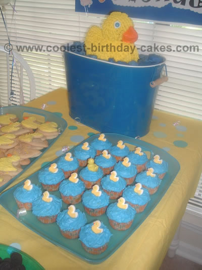 Rubber Ducky Birthday Cake Designs