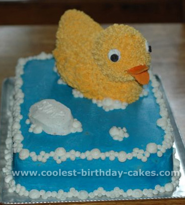 Rubber Ducky Birthday Cake Designs