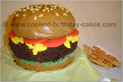 Hamburger Cake