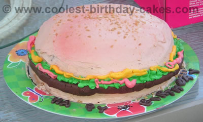 Hamburger Cake