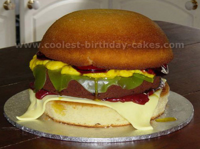 Hamburger Cake