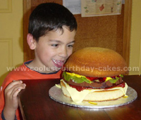 Hamburger Cake