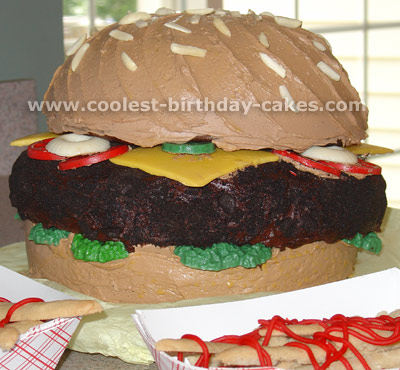 Hamburger Cake