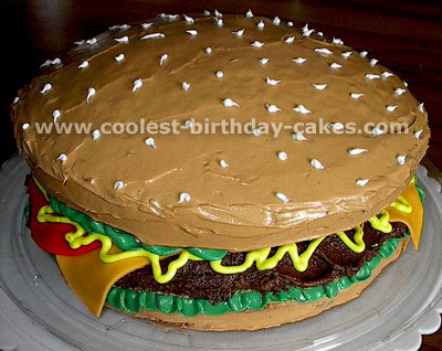 Hamburger Cake