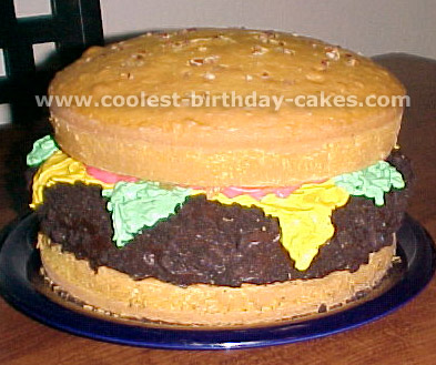 Hamburger Cake