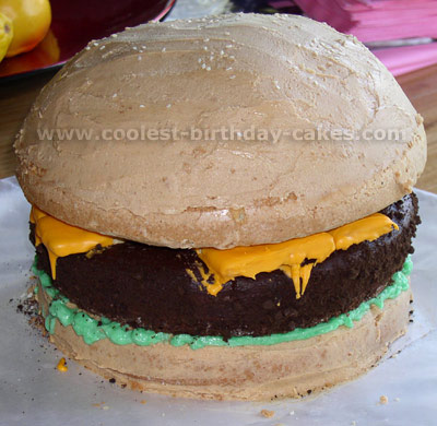 Hamburger Cake