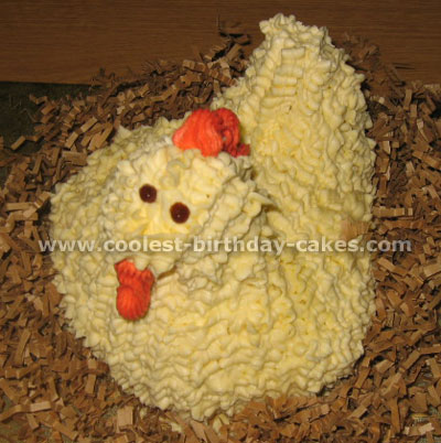 Chicken 3D Cake Tutorial , Huhn 3D Torte Romis - YouTube