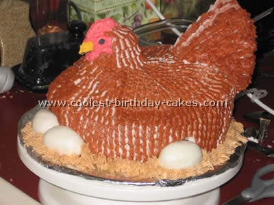 raspberri cupcakes: 'Fried Chicken' Cookie Pop Cake