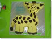 Giraffe Birthday Cake Photo