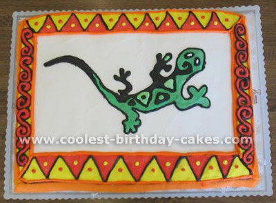 Lizard Cake