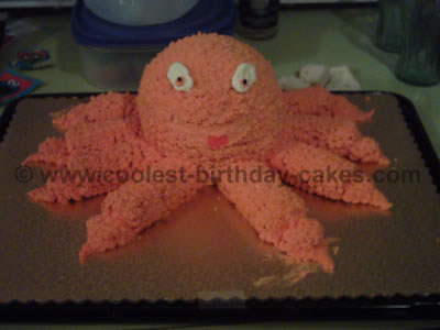 Octopus Birthday Cake Photo