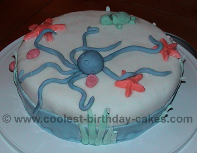 Octopus Birthday Cake Photo
