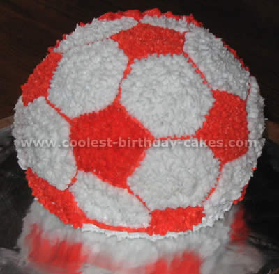 Soccer Ball Birthday Cake Picture