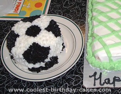Soccer Birthday Cake Picture