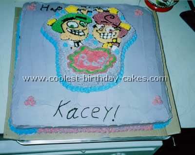Coolest Fairly Odd Parents Birthday Cake