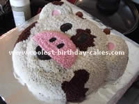 Cow Birthday Cake Picture