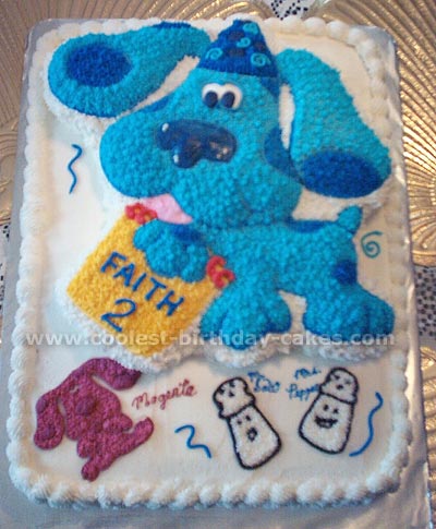 Blue's Clues Cake