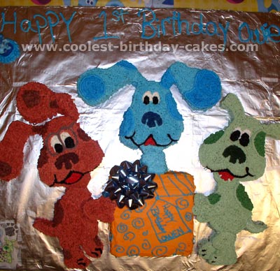 Blue's Clues Cake