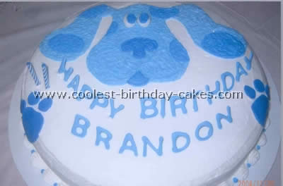 Blue's Clues Cake