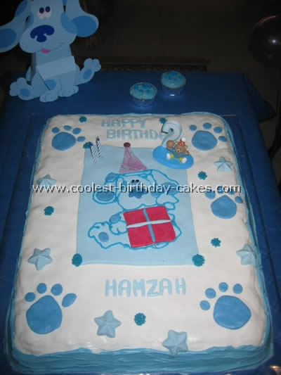 Blue's Clues Cake