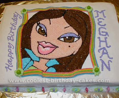 Coolest Bratz Cakes on the Web's Largest Homemade Birthday Cake Gallery