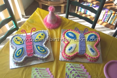 Coolest Butterfly Cakes