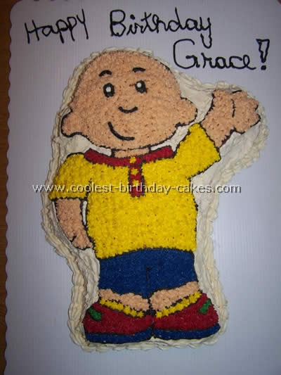 Coolest Caillou Cakes on the Web's Largest Homemade Birthday Cake Gallery