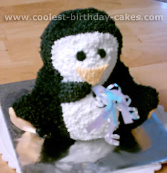 Penguin Cake Decorating Design Ideas