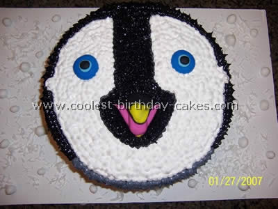 Penguin Cake Decorating Design Ideas