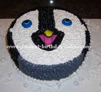 Penguin Cake Decorating Design Ideas