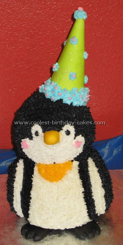 Penguin Cake Decorating Design Ideas