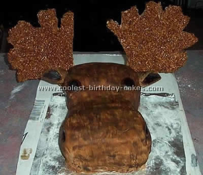 Coolest Moose Cakes and Cake Decorating Instructions