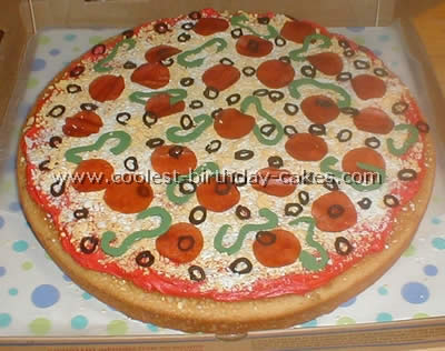 Awesome Homemade Pizza Cake Decorating Tips And Ideas