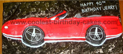 Car Cake Photo