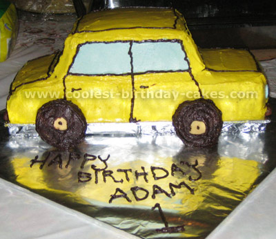 Car Cake Photo