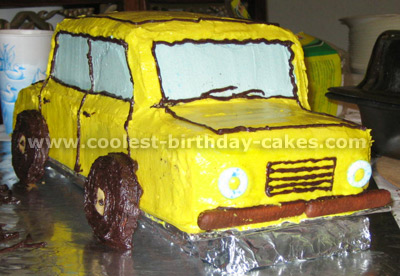 Car Cake Photo