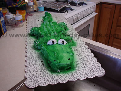 Alligator Birthday Cake Pictures
