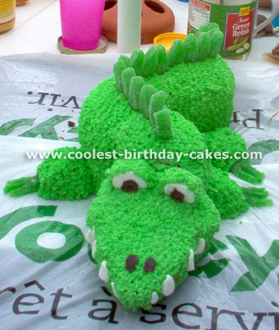 Alligator Cake Photo