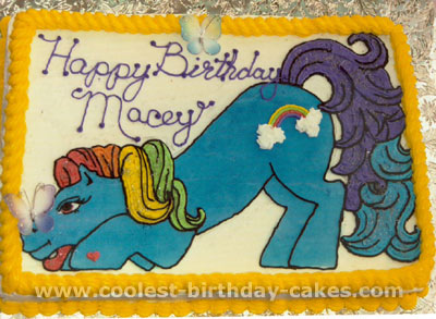 My Little Pony Cake Design Photo