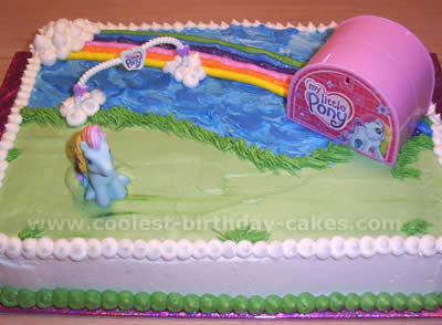 My Little Pony Cake Design Photo