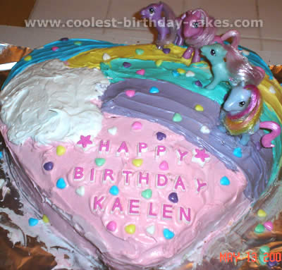 My Little Pony Cake Design Photo