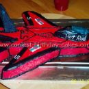 Airplane birthday cake idea