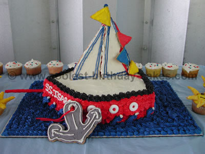 Boat Cake Photo