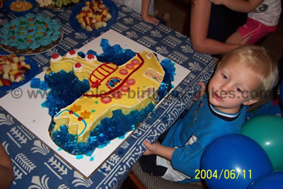 Submarine Cake Photo