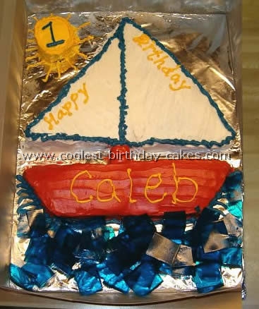 Boat Cake Photo